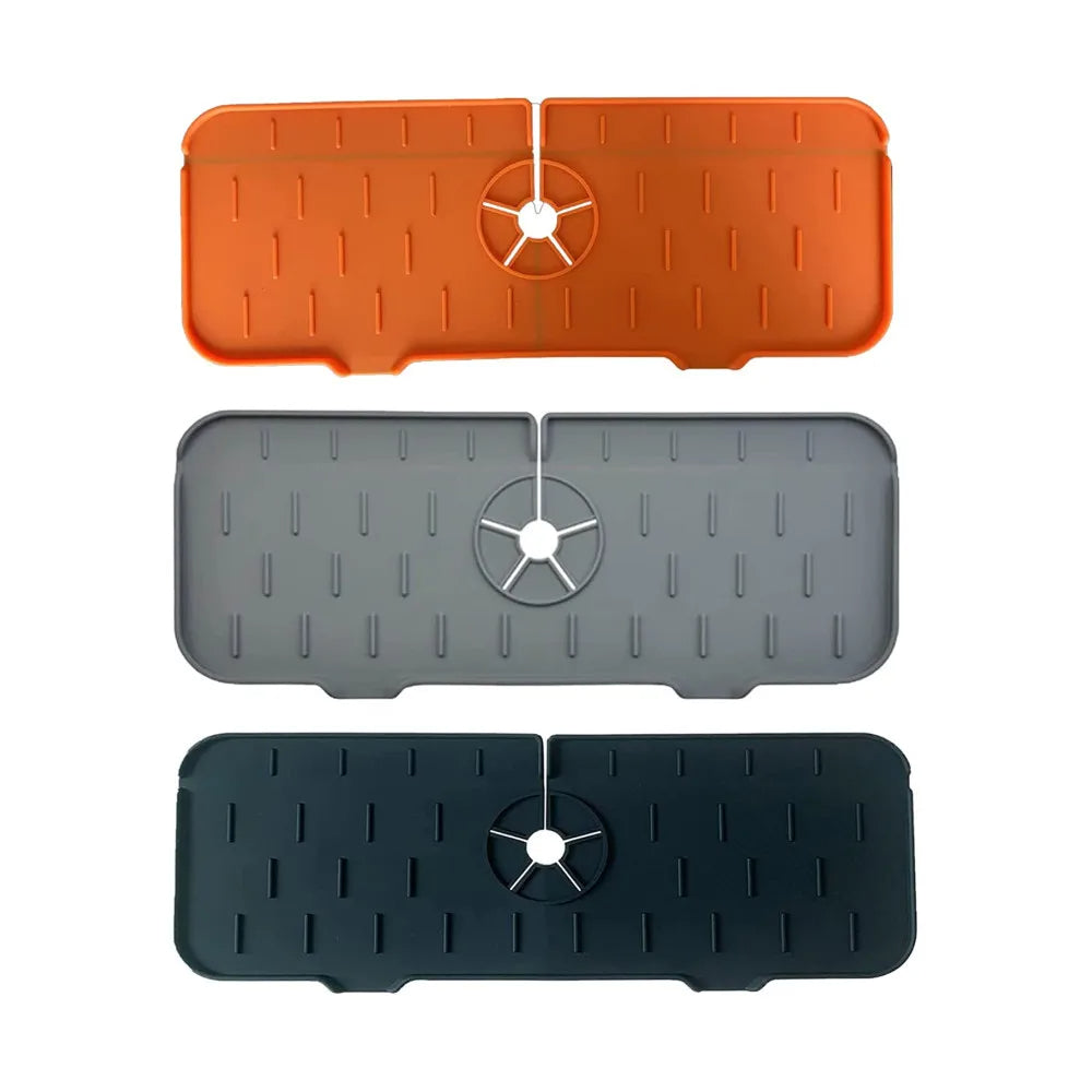 Food Grade Silicone Faucet Splashproof Water Pad Absorbent Pad Sink