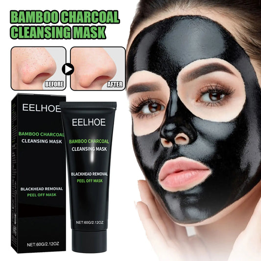 Bamboo Charcoal Tear-off Mask Blackhead Remover Deep Cleanig Purifying