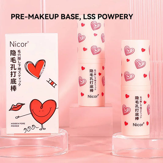 Pre-makeup isolation base stick, less prone to powder sticking, natural makeup